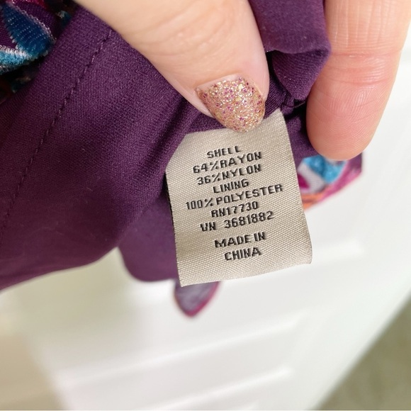 Tucker for Target Velvet Burnout Tribal Pattern Camisole - Picture 3 of 6